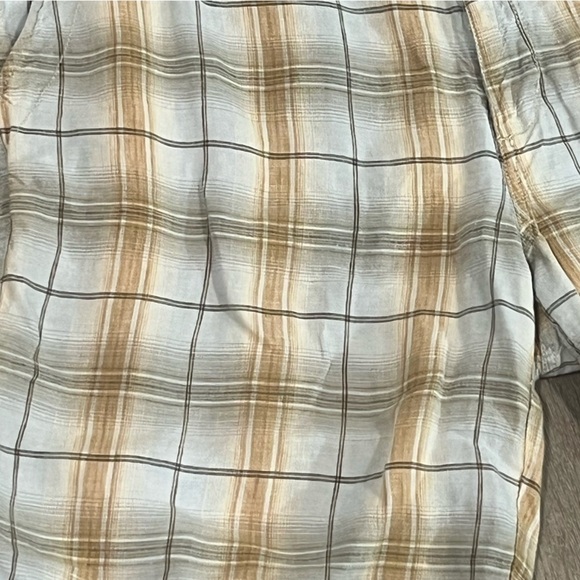 Mens Tommy Bahama Relax Size 36W 100% Linen Sunburst Plaid Shorts Summer Beach - Picture 4 of 10